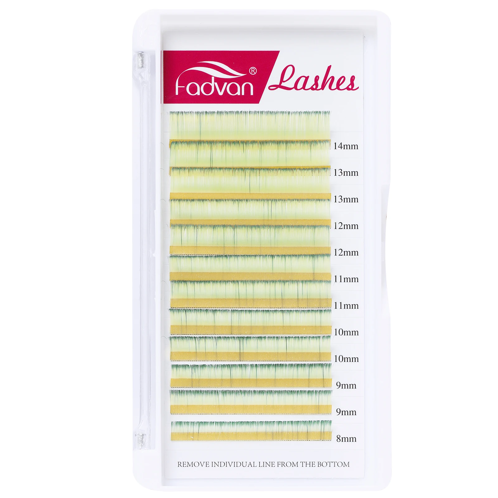Rosa Einfach Fanning Falschen Wimpern Verlängerung für Peitsche Gebäude Auto-blühende DIY 2D/3D/4D/6D... Voluming Lash Erweiterung Liefert