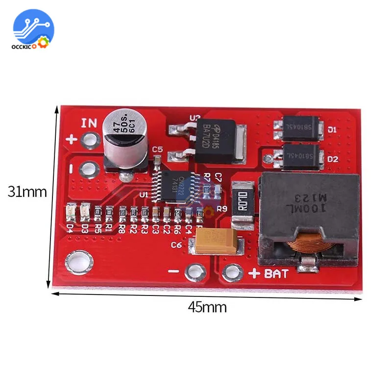 BMS 3S 12V MPPT del Pannello Solare 18650 Batteria Al Litio Modulo di Ricarica Solare Accumulatori E Caricabatterie Di Riserva del Caricatore Scheda