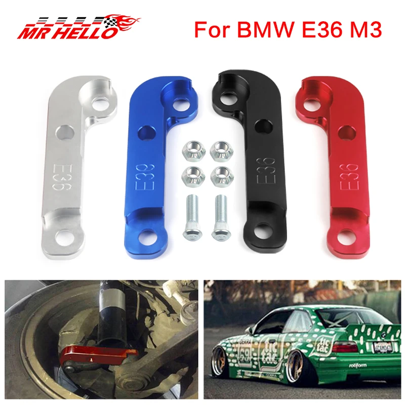 

E36 aluminium alloy Adapter increasing turn angles about 25%-30% For BMW E36 M3 Tuning Drift Power