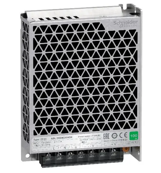 

ABL2REM24045K Single phase power supply, 100...240V input, 24V DC output, 100W, 4,5A