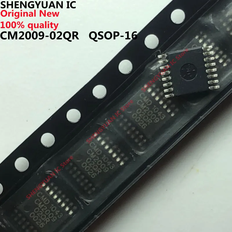 1-5Pcs/lot CM2009-02QR QSOP-16 CM2009 CM2009-02QS VGA Port Companion Circuit 100% new imported original 100% quality