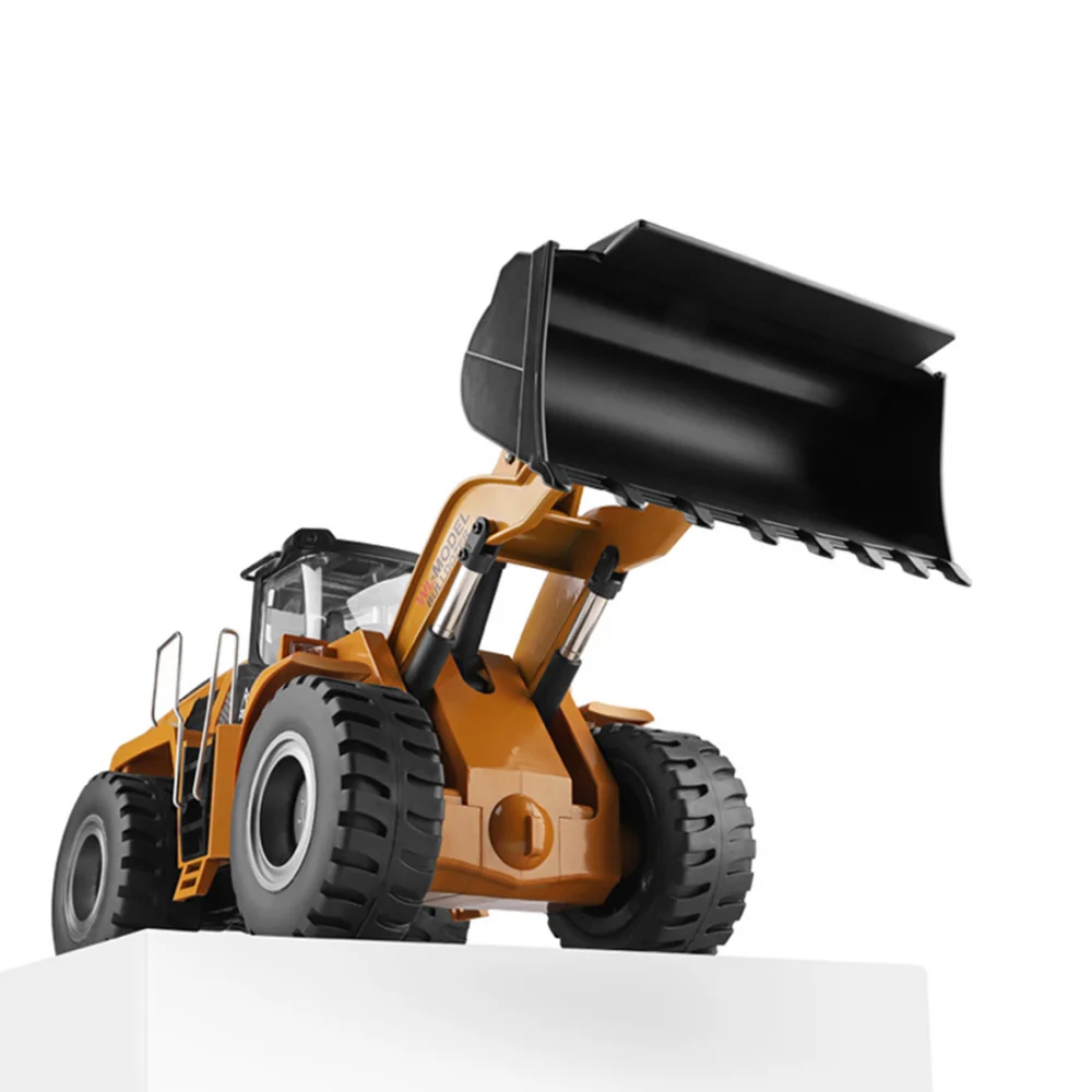 Xk Wltoys 14800 1/14 Rc Truck Bulldozer Metal Caterpillar Rc Car Model 10Ch Engineering Vehicle 2.4G Radio Controlled Electric