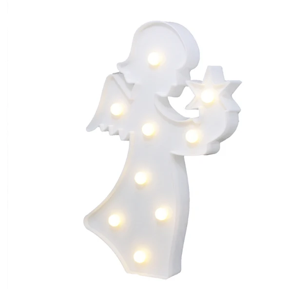 Lighted Angel Led Night Light, net Light, good quality materials,gift, love, camping,home, school, Car, hotel, restaurant ,Ships