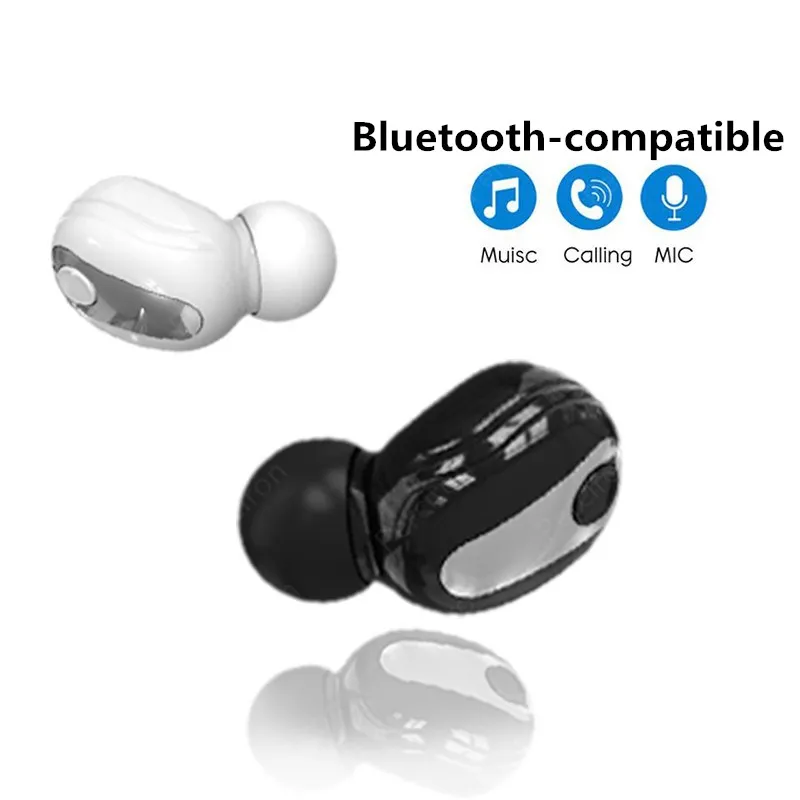 Mini 5.0 Bluetooth Earphone Wireless in Ear Sport Earbuds Headset With Mic Handsfree Sound Earphones For iPhone Xiaomi Samgung