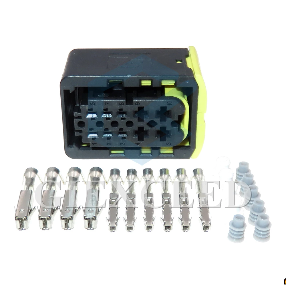 1 Set spina per cavo elettrico automatico a 10 Pin 1.5 serie 3.5 1-1564514-1 connettore sigillato per presa impermeabile per assemblaggio ca automobilistico