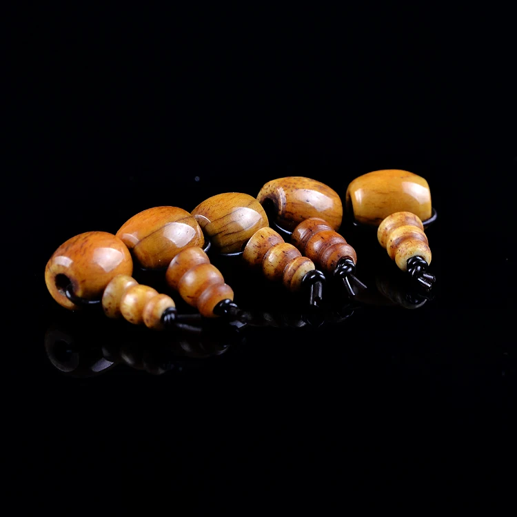 Natural Yak bone santong bodhi son hand string DIY accessories.guru loose beads DIY for women jewelry making