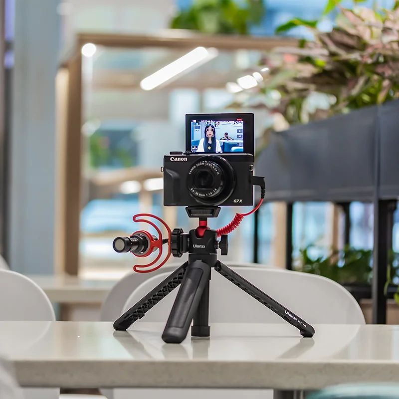 Foldable Tripod with Cold Shoe 6