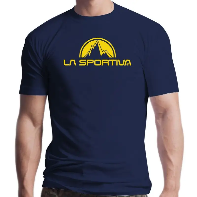 Neue La Sportiva Klassische Druck Waschbar Atmungsaktive Mehrweg Baumwolle Mund Maske T shirt für männer