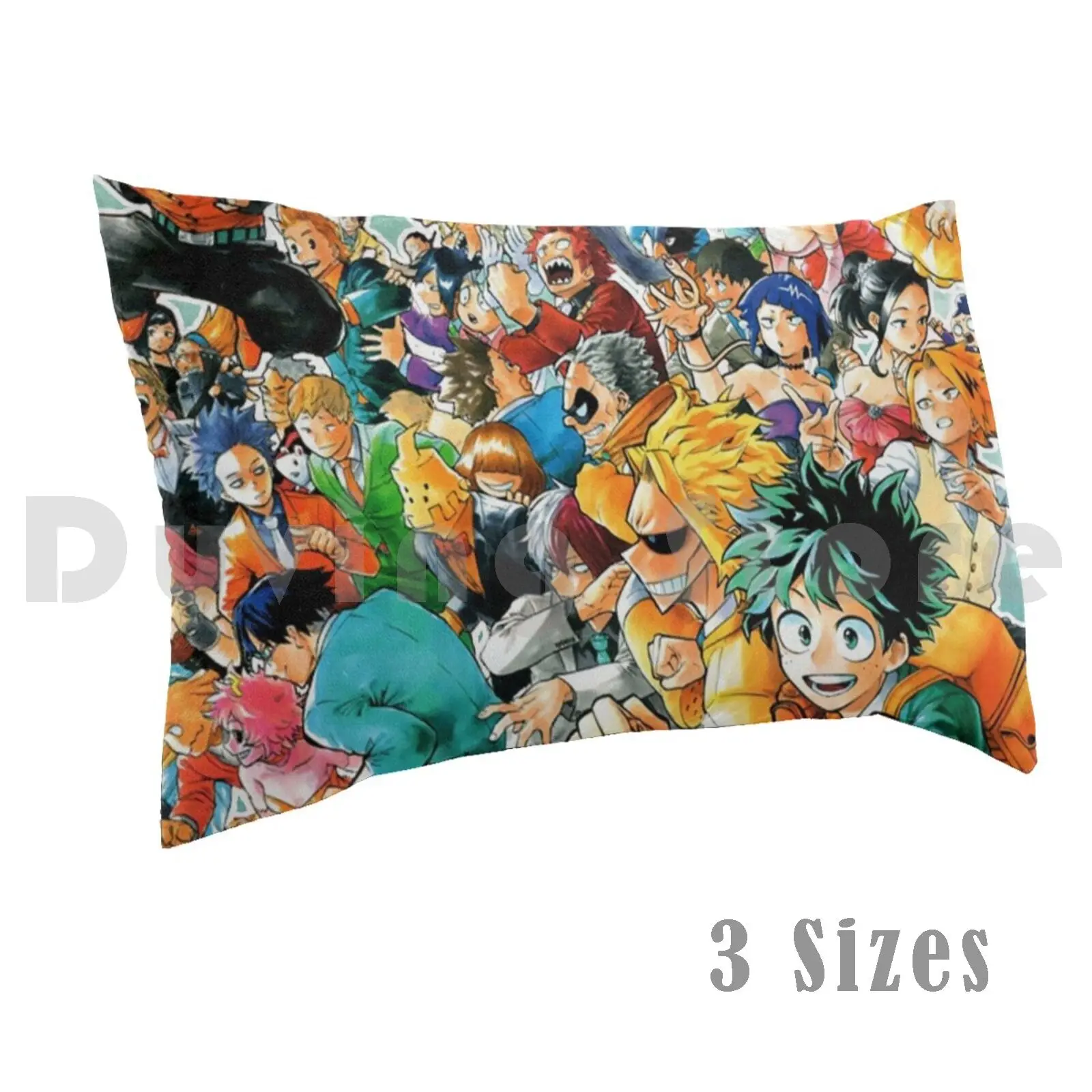 1a Pillow Case DIY 50*70 Ochako Uraraka Katsuki Jirou Kyouka Midoriya Midoriya Izuku Momo Yaoyorozu Momo Denki