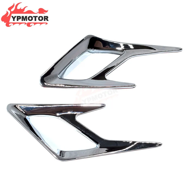 

GL 1800 18 -20 F6B Chrome ABS Fairing Rear Fender Accent Trim Vent Cover Cap Decal For Honda Goldwing GL1800 2018-2020 2019