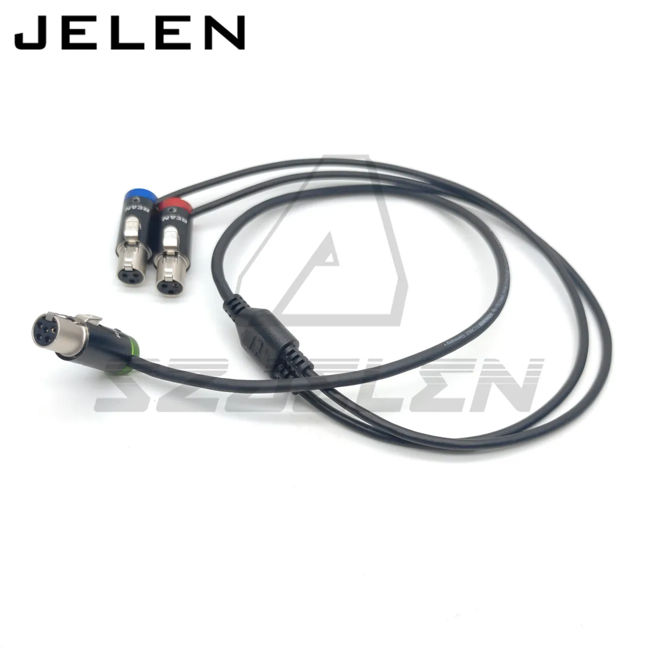 

Low-Profile cable for Lectrosonics SRc5P/SRb5P outs to TA3 Inputs