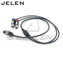 Low-Profile cable for Lectrosonics SRc5P/SRb5P outs to TA3 Inputs