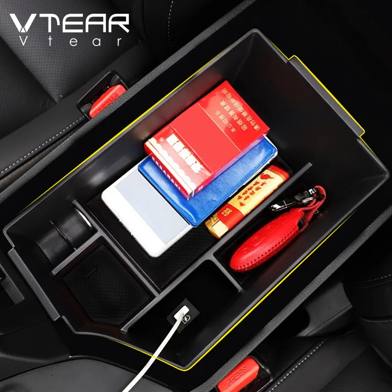 

Vtear Car Storage Tidying Box Stowing Container Case Tray Clapboard Organizer Decoration Interior Accessories For Infiniti Qx50