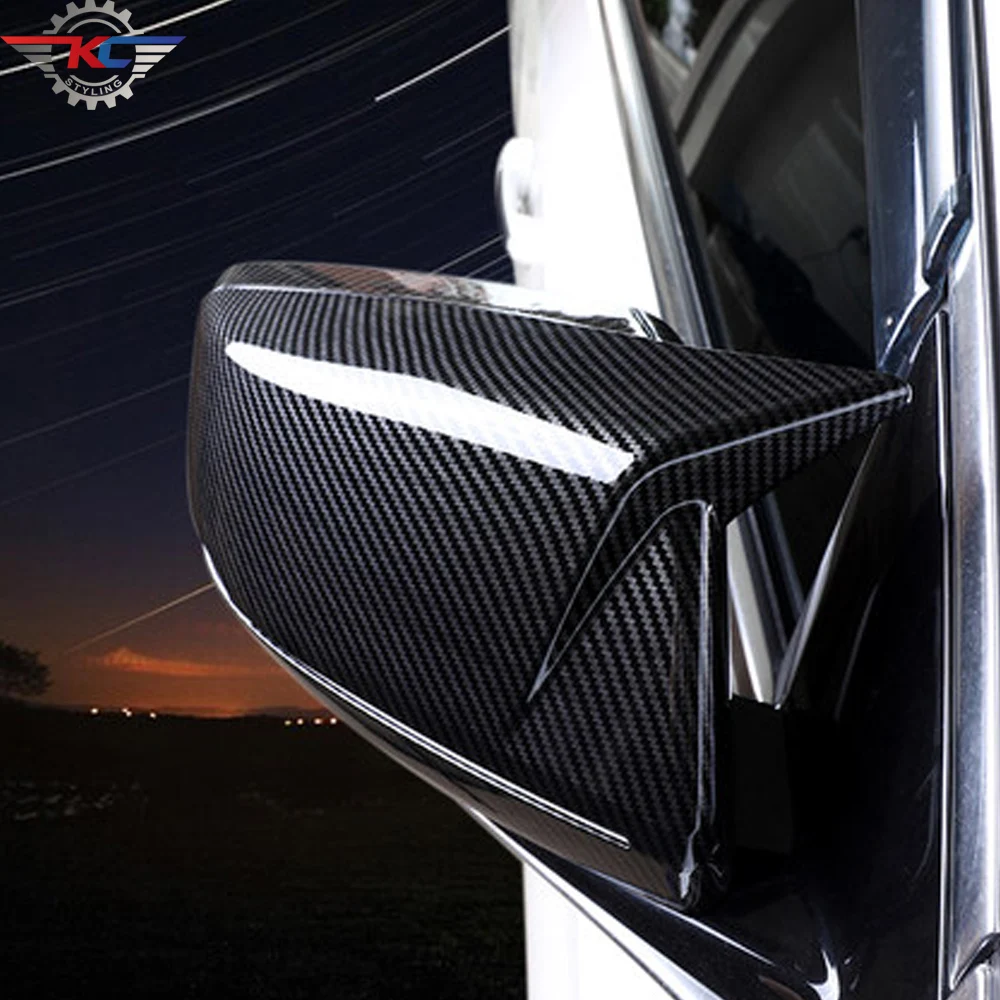 

Replacement Style Real Carbon Fiber Rearview Mirror Covers Caps For ATS ATSL 2014-2017 Side Mirror Covers Caps Shell C