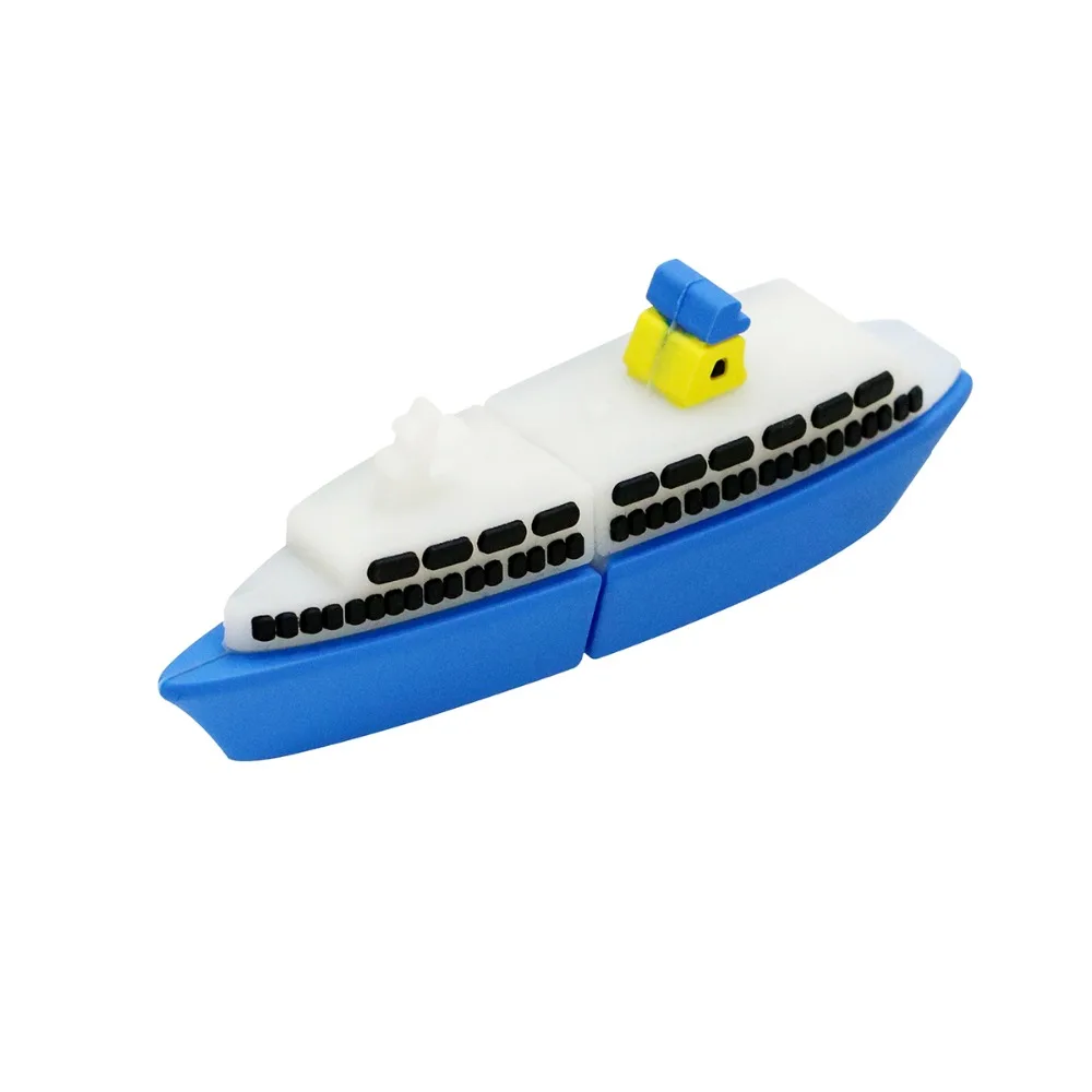 Warship Usb Flash Drive Ship Model Pen Drive 4GB 8GB 16GB 32GB 64GB Steamship Pen Drive Flash Usb Pendrive Memory Stick Storage