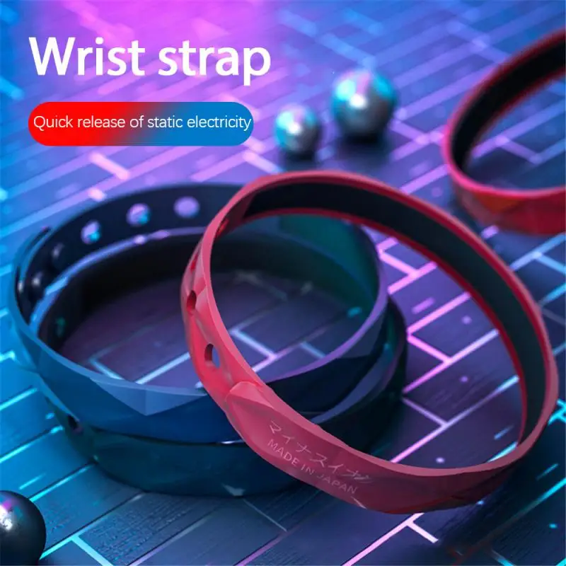 2021 New Adjustable Wireless Anti-static Bracelet Electrostatic Eliminator Human Body Electrostatic Releaser Wireless Bracelet