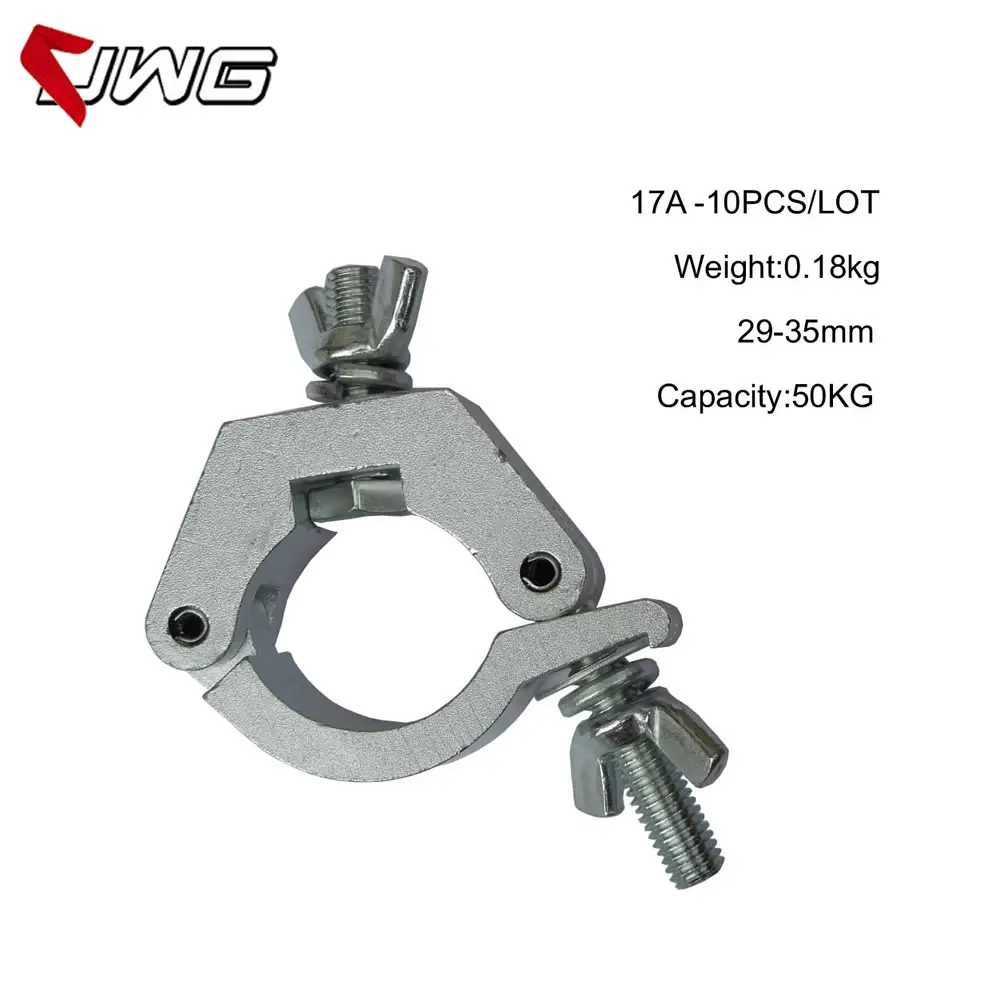 

Aluminium Material 40-52mm 100kg Heavy Duty Hook Clamp Bracket for Audio DJ Stage H03A2