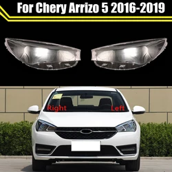 Transparent Light Case For Chery Arrizo 5 2016 2017 2018 2019 Car Headlight Lens Cover Auto Headlamp Lampshade Glass Lamp Shell