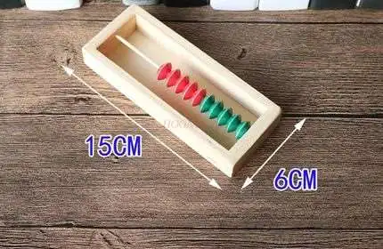 Imagem -03 - Ábaco-pequeno Ábaco 23 Linhas 10 Contas para Aprendizagem Educação Precoce Auxiliares de Ensino