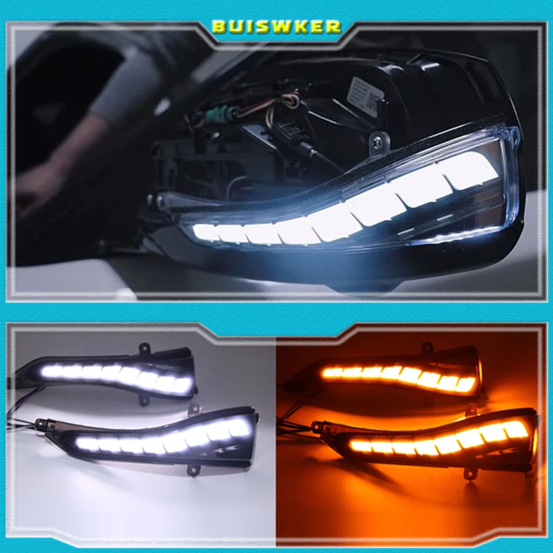 

Suitable for Infiniti Q50 series 2016 2017 2018 modified rearview mirror lights rotating dynamic turn signal lights