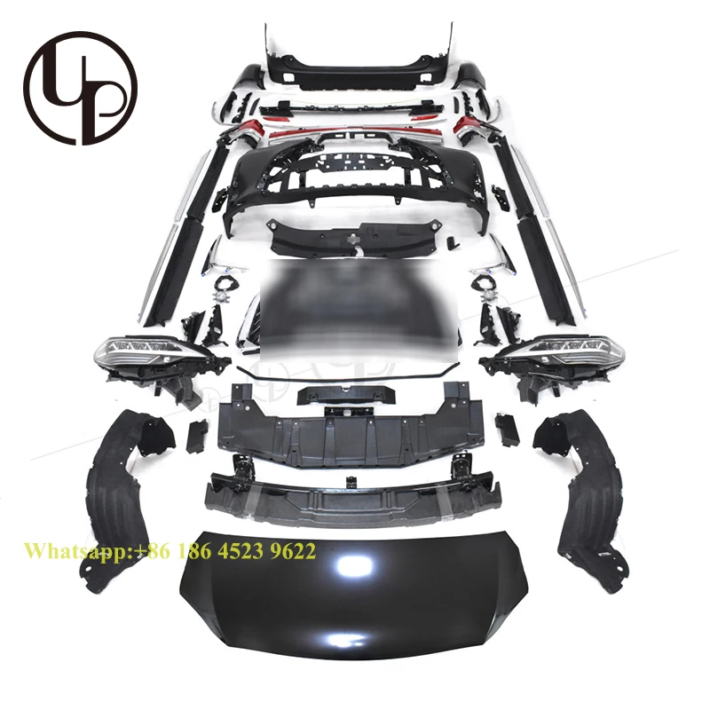 15-20y LX AGH30 upgrade to LM300 H350 body parts with front bumper rear bumper headlights hood LM300 FACELIFT