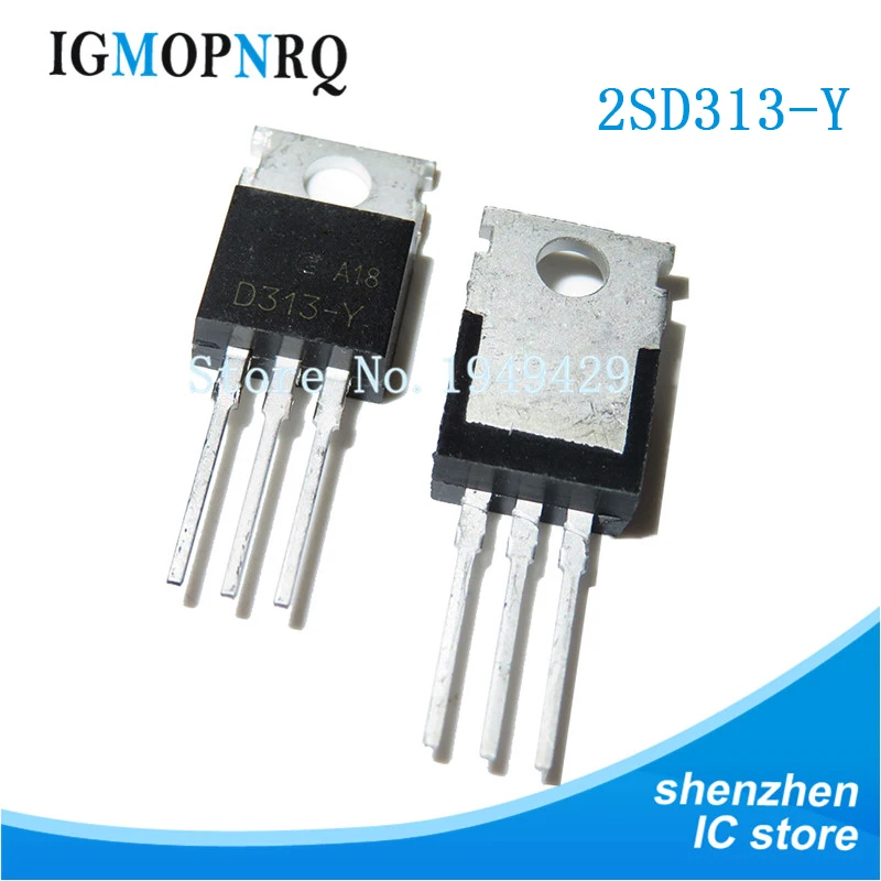 

10pcs D880 TO220 Transistor D880 2SD313 D313 TO-220 Silicon Power Transistors