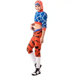 2025 Adventure Golden Wind Guido Mista Cosplay Costume Top Sweater Top Only