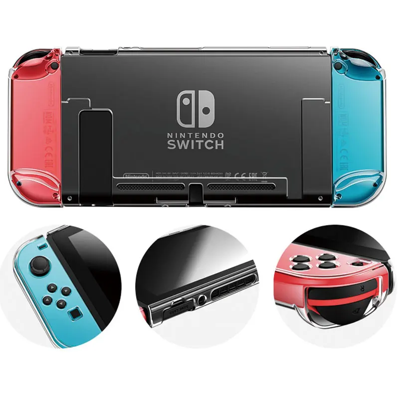 Osłona akcesoriów futerał do przenoszenia na konsolę Nintendo Switch pokrowiec na konsolę Carry akcesoria kontrola ochrony Pochette Etui