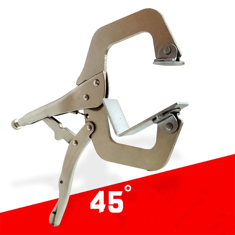 

Marble stone countertop 45 degree right angle splicer fixing clip 11 inch fixture connection clamping tool