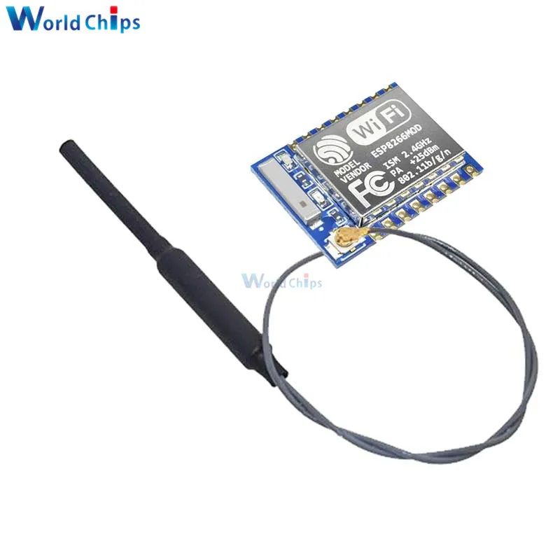 ESP8266 ESP-07 ESP07 Wifi Module Serial Port with IPX 2.4G Antenna for Arduino