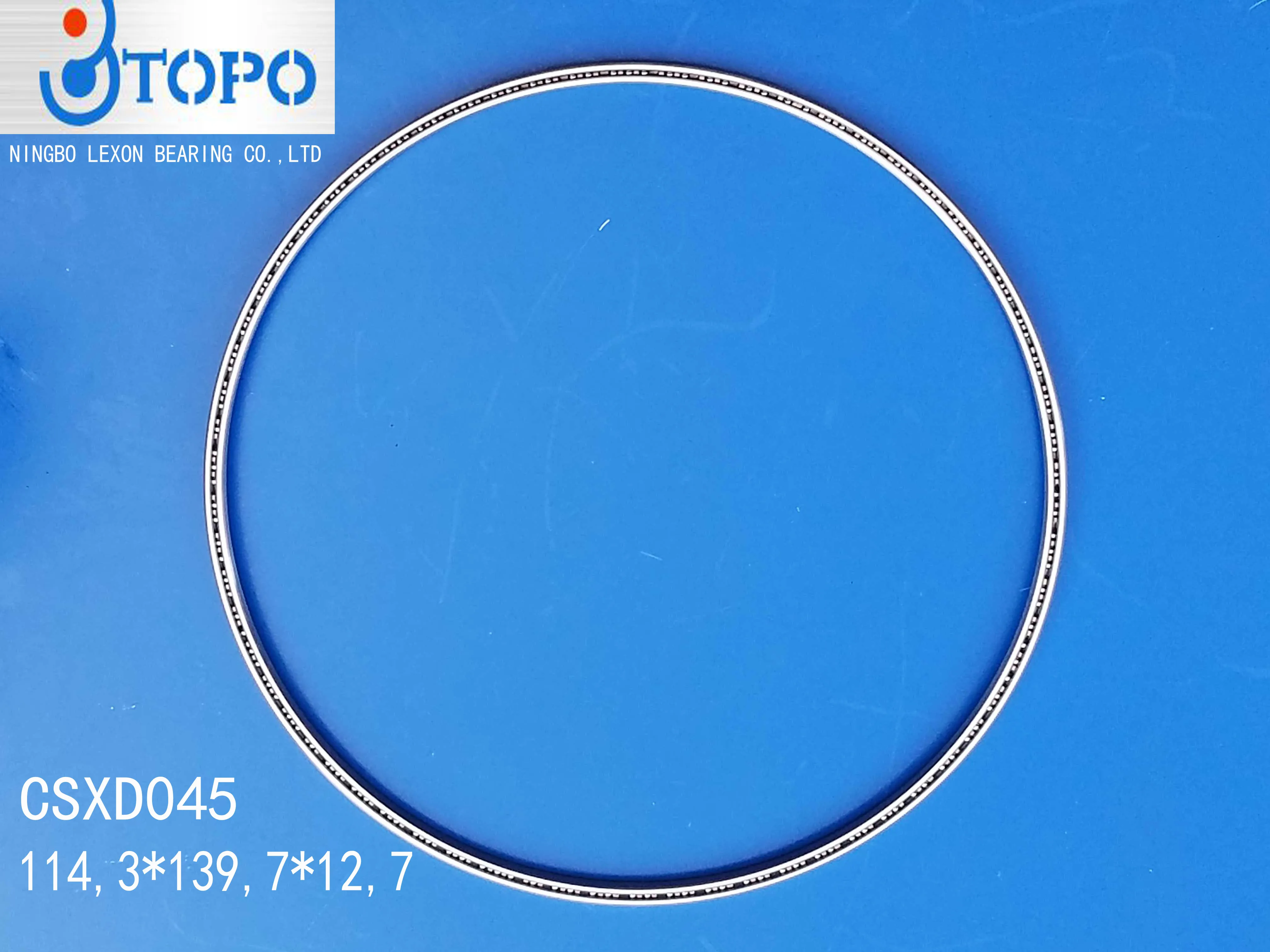 114,3*139,7*12,7mm Thin Section Bearing CSXD045
