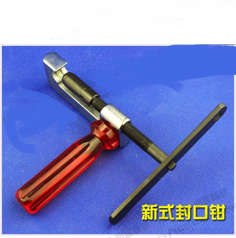 Tubular Refrigerator sealing pliers Refrigeration tools Pipe Sealer for Liquid Adding Process NO.D0548