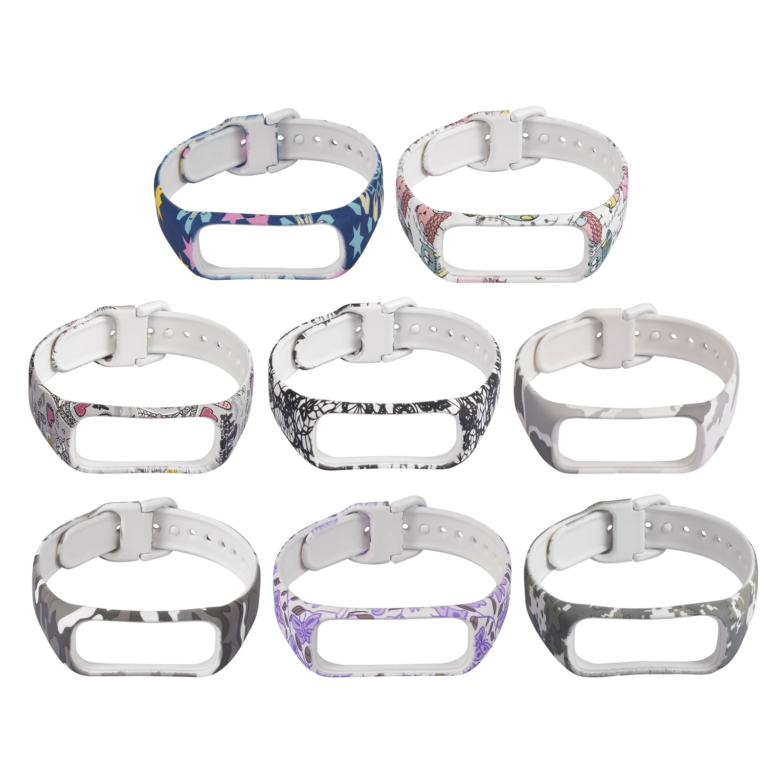 Dây Đeo Silicon Thay Thế Ban Nhạc Cho Galaxy Phù Hợp Với E R375 Vòng Tay Thể Thao Dây Đồng Hồ Đeo Tay Dây Đeo Cho Samsung Phù Hợp Với E r375