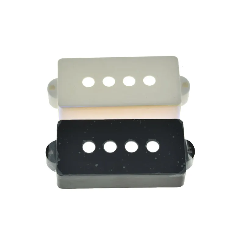

4pcs P Bass Pickup Covers 4 String Electric Bass Pickup Covers for Precision Bass P Bass guitar Black/White/Cream
