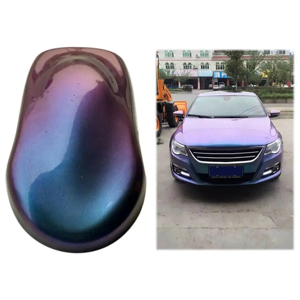 Car Chameleon Pigments Paint Powder Coating Auto Accessories   Change Powder Acrylic Art Crafts Nail Decorations Powder