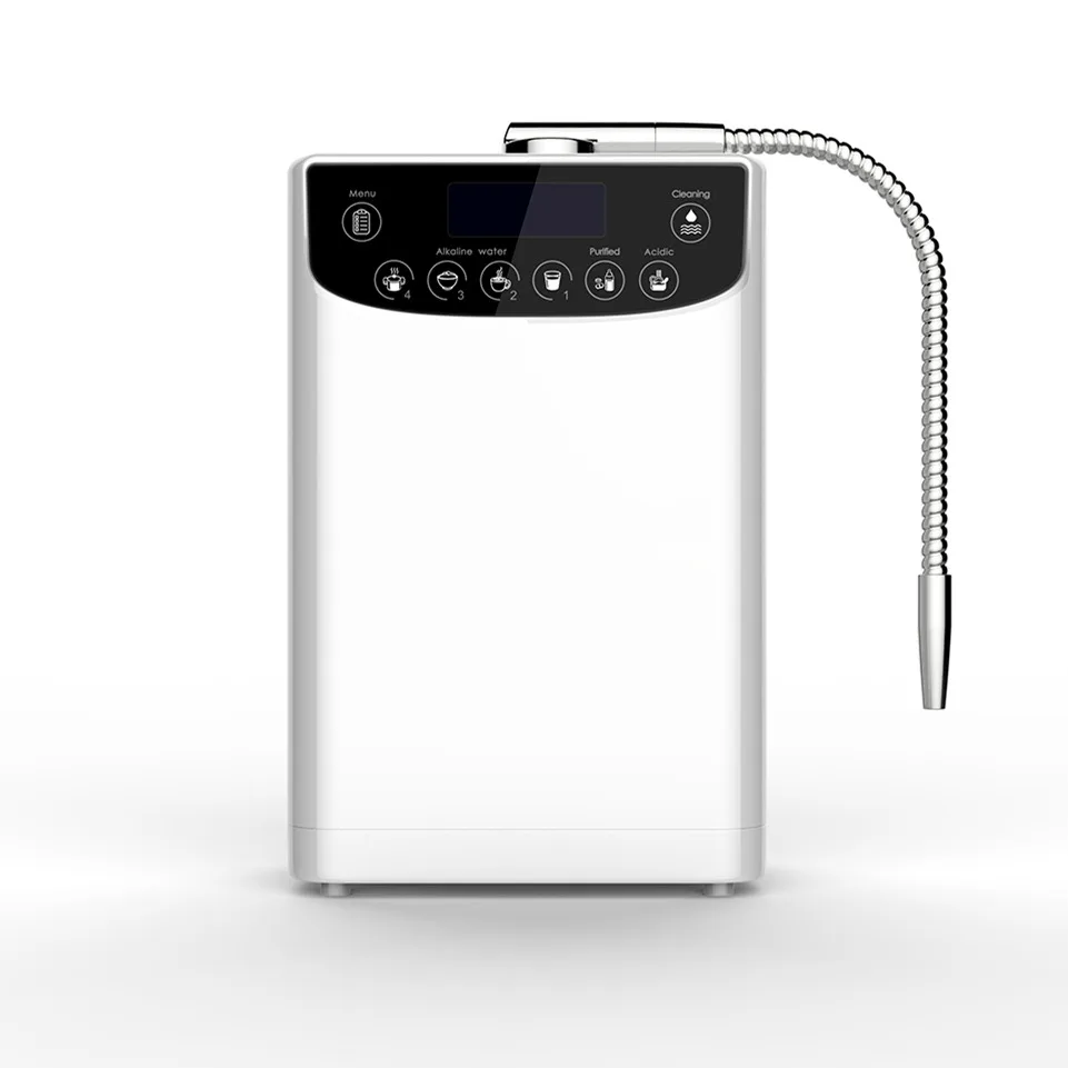 LED Water Ionizer Purifier Machine PH4.5-10.5 Alkaline Acid Water Setting Hight Quality Hydrogen Water