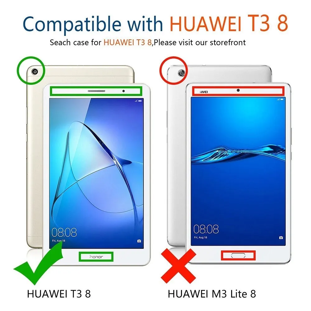 3 pçs 9h vidro tablet filme para huawei mediapad t3 8.0 Polegada tela protetora KOB-L09 w09 bolha livre hd vidro película protetora