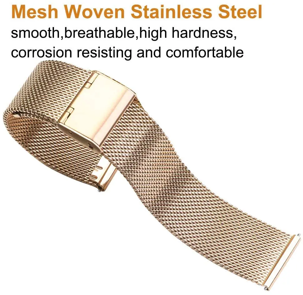 สายสแตนเลสสำหรับ Maimo นาฬิกาโลหะ Quick Release สร้อยข้อมือเข็มขัดสำหรับ Xiaomi Maimo สมาร์ทนาฬิกา Correa สายรัดข้อมือ