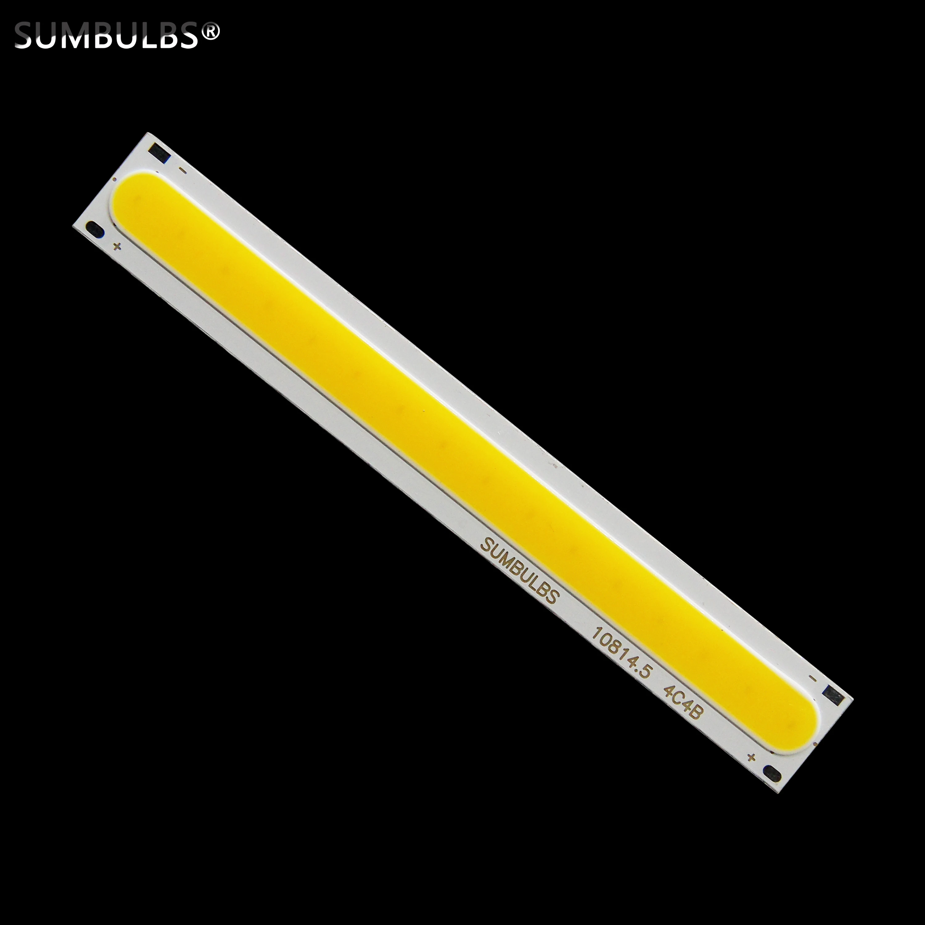 [Sumbulbs] taśma COB LED źródło światła DC12V 108x15mm 4W Chip na pokładzie ciepłe 3000K zimno 6500K dla rodzajów DIY lampa