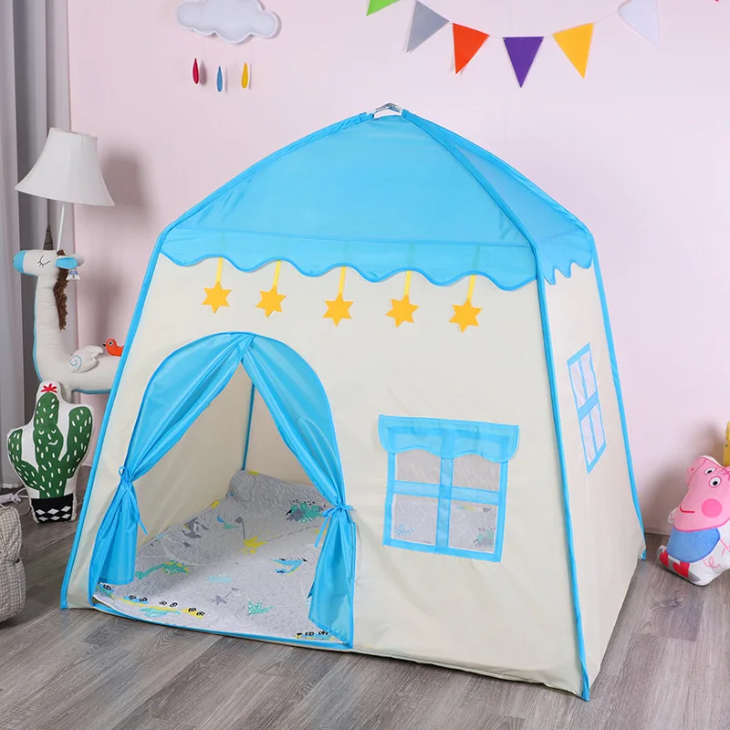 Dollhouse Children' Tent Play House Home Large Space Little Girl Boy Tent Birthday Gift Tent Tienda Campana Para Ninos Dollhouse