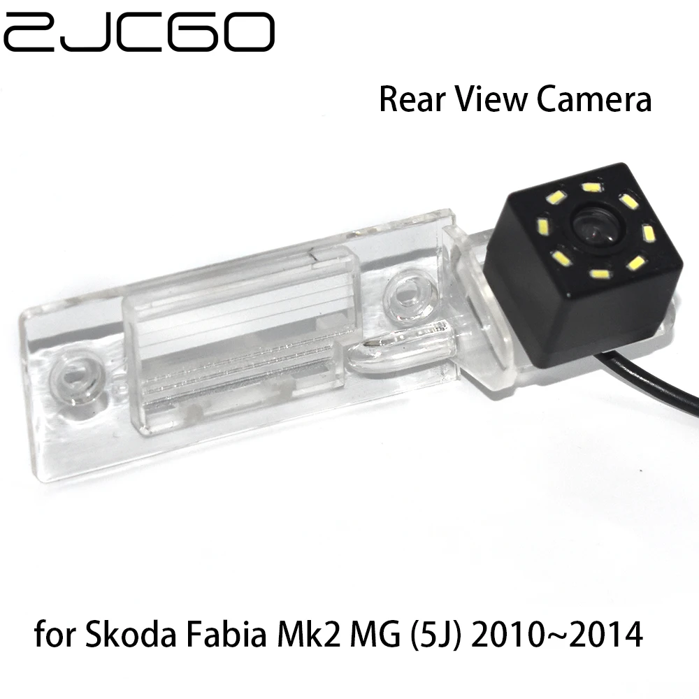 

ZJCGO Car Rear View Reverse Back Up Parking Waterproof Night Vision Camera for Skoda Fabia Mk2 MG (5J) 2010 2011 2012 2013 2014