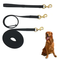 Waterproof dog leash PVC pet Leashes durable Easy to clean dog Traction rope Long short Lead For Small Medium Large big Dogs