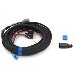 For Passat B8 Rear View Camera Reversing badge Logo Camera Highline with canbus Cable Wire Harness
