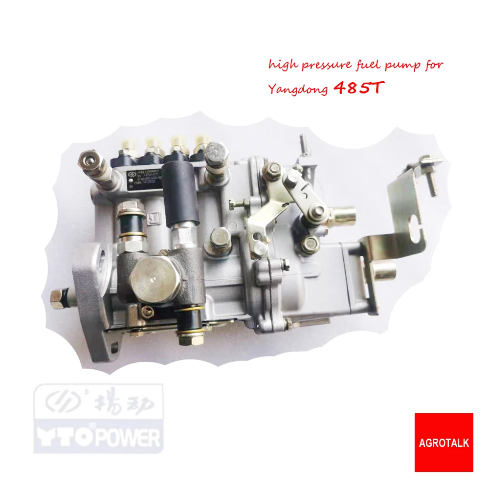 High pressure fuel pump X4BQA80Y for Yangdong engine Y485T, Check the bracket on the pump, check with us firstly when make order