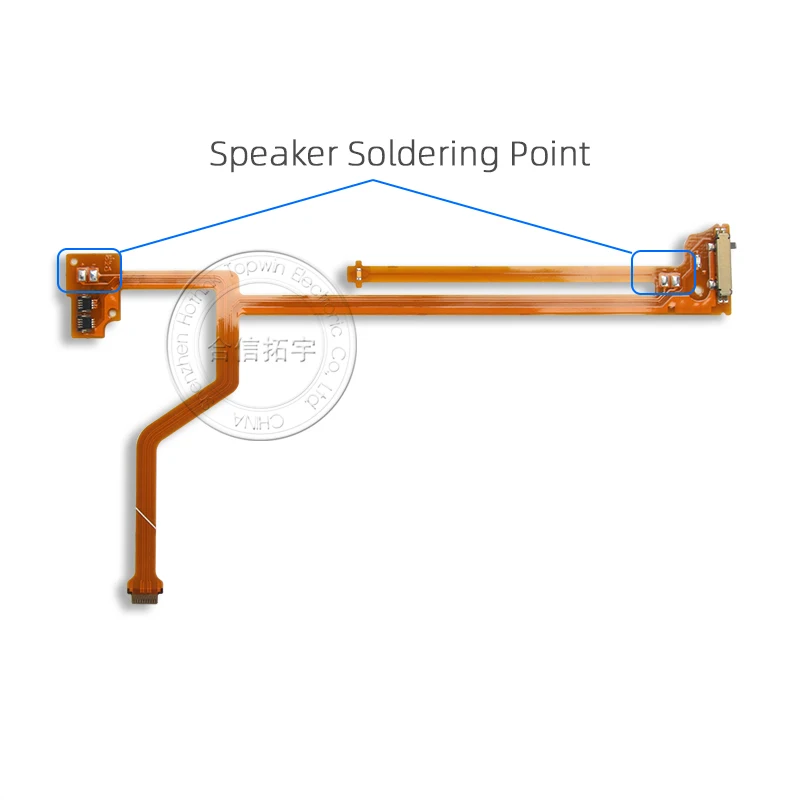 HOTHINK 1pcs 교체 볼륨 조정 스피커 납땜 릴레이 FFC 케이블 이전 버전 3DS 콘솔 PCB 회로 플렉스