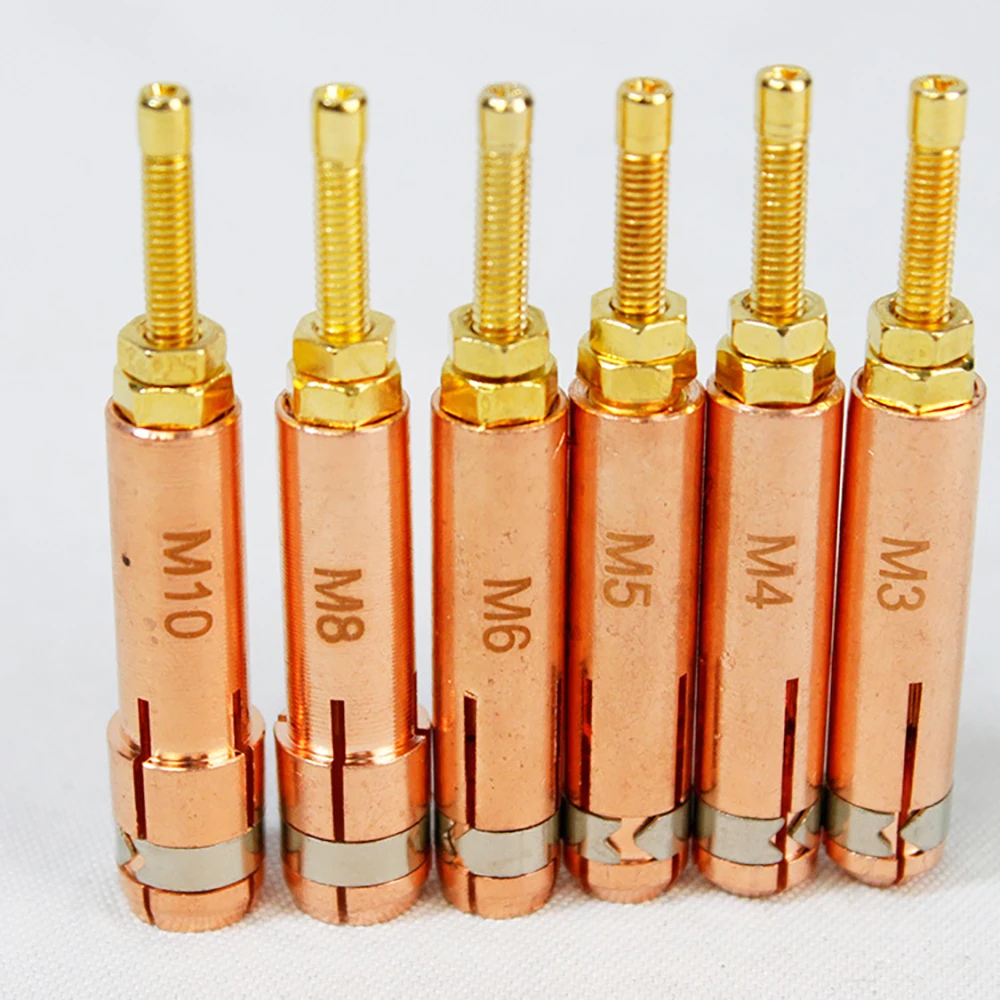 

only 1pcs Collet Chuck M3 M4 M5 M6 M8 M10 for Capacitor Discharge CD Stud Welding Gun Welding Torch Stud Welding Machine