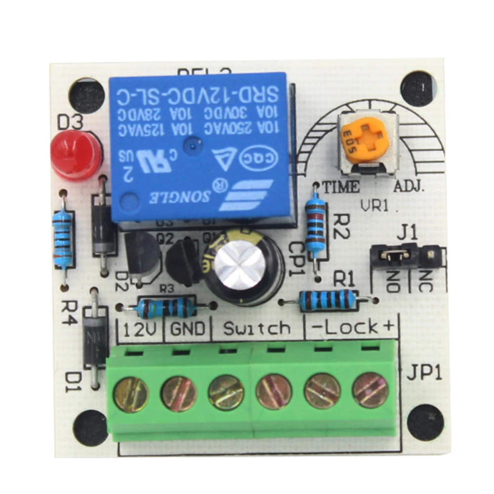 Power Supply Time Delay Module for Electronic Door Lock Electric Lock Access Control power board for access control System