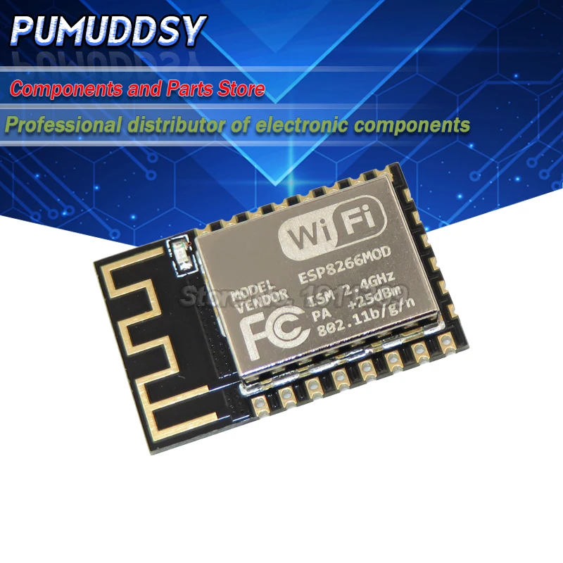 1PCS ESP-12F (ESP-12E upgrade) ESP8266 Remote Serial Port WIFI Wireless Module ESP8266 4M Flash