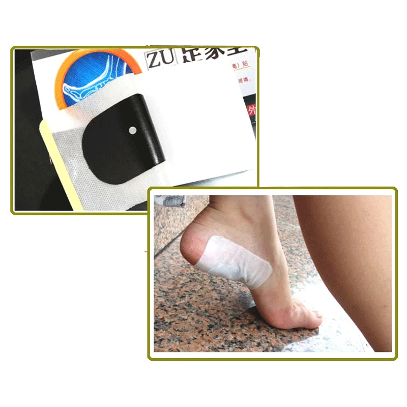 20 Pcs Heel Pain Plaster Treatment Bone Spur Massage Product Achilles Tendonitis Foot Care Patch Calcaneal Personal Health