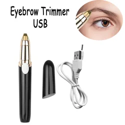 Hot Electric Eyebrow Trimmer Face Hair Remover Mini Portable Shaving Cutting Machine Women Body Shaver Remover Blade Razor